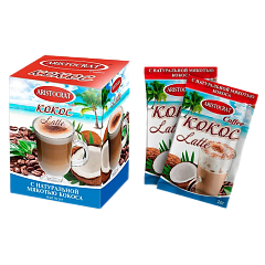 74357 Кофе LATTE "КОКОС" 10Х20г